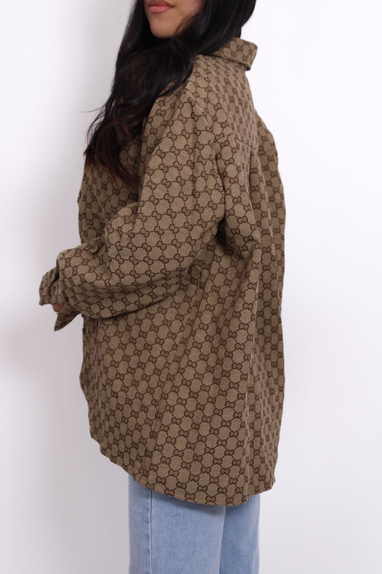 CLOVER BLOUSE - BROWN