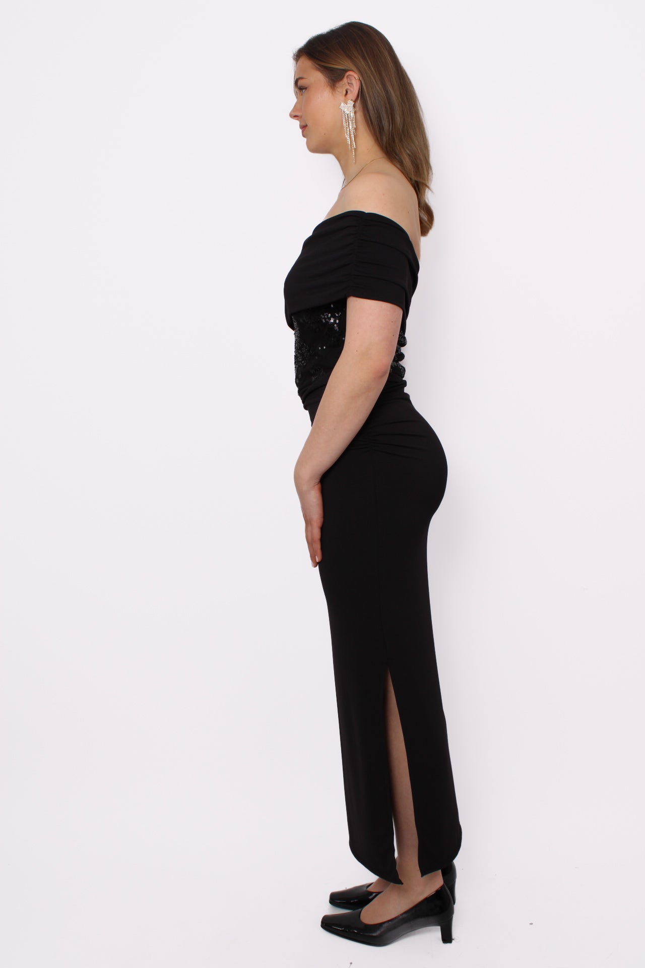 TAKE ME OUT DRESS - BLACK