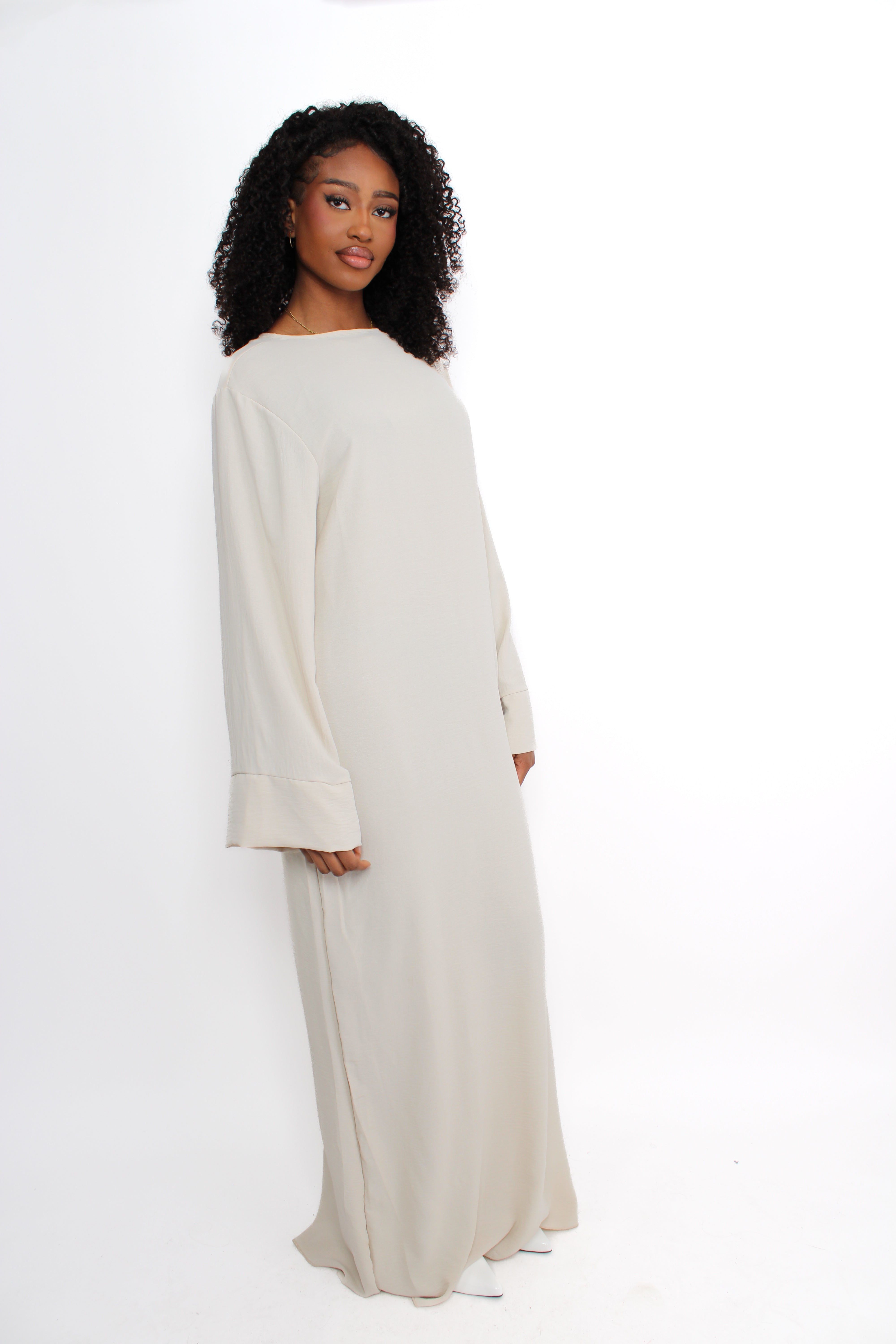 MERVE DRESS - CREME