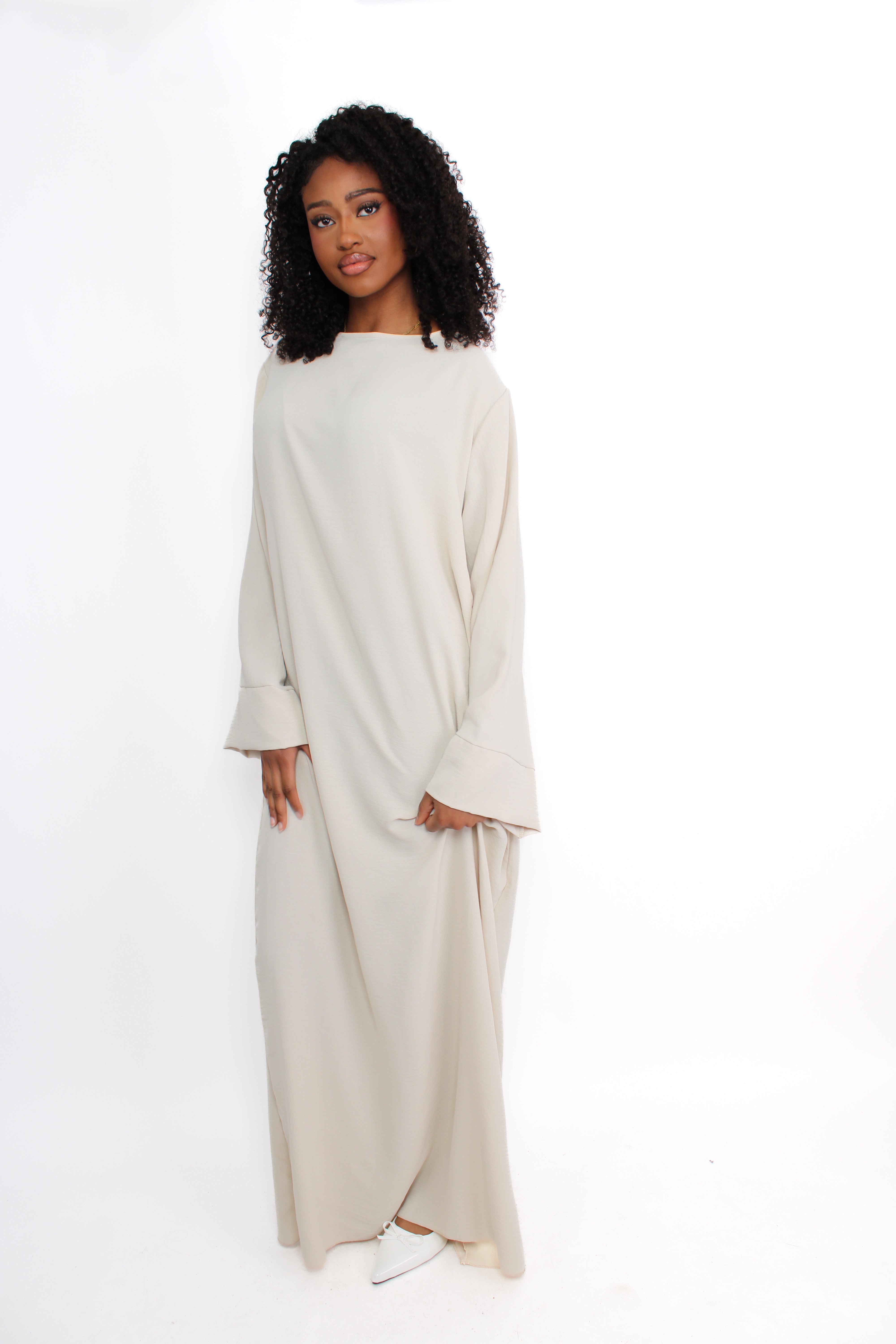 MERVE DRESS - CREME