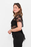 CAUGHT IN LACE TOP
