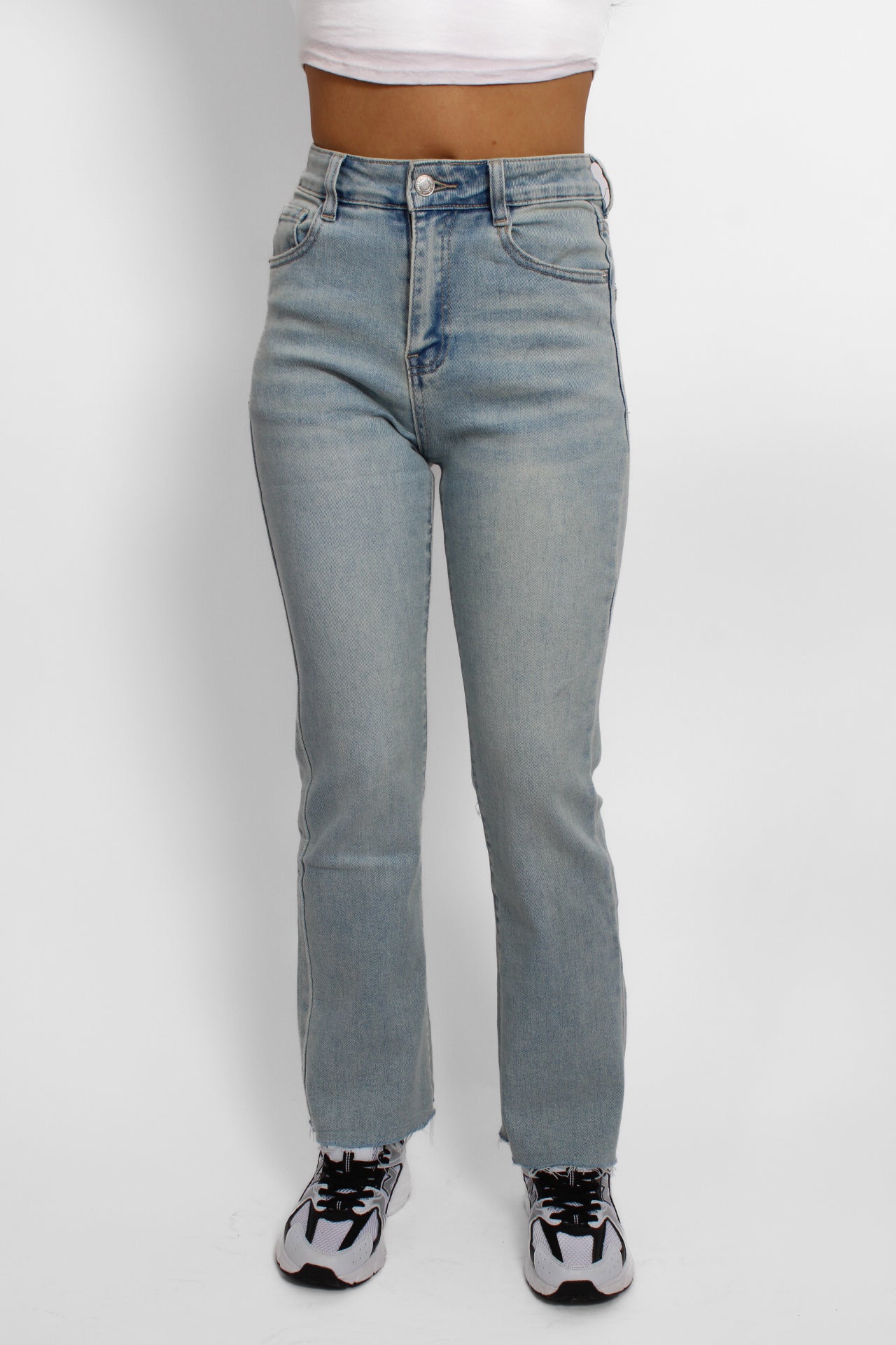 ''PETITE'' FLARE JEANS 6010 - DENIM