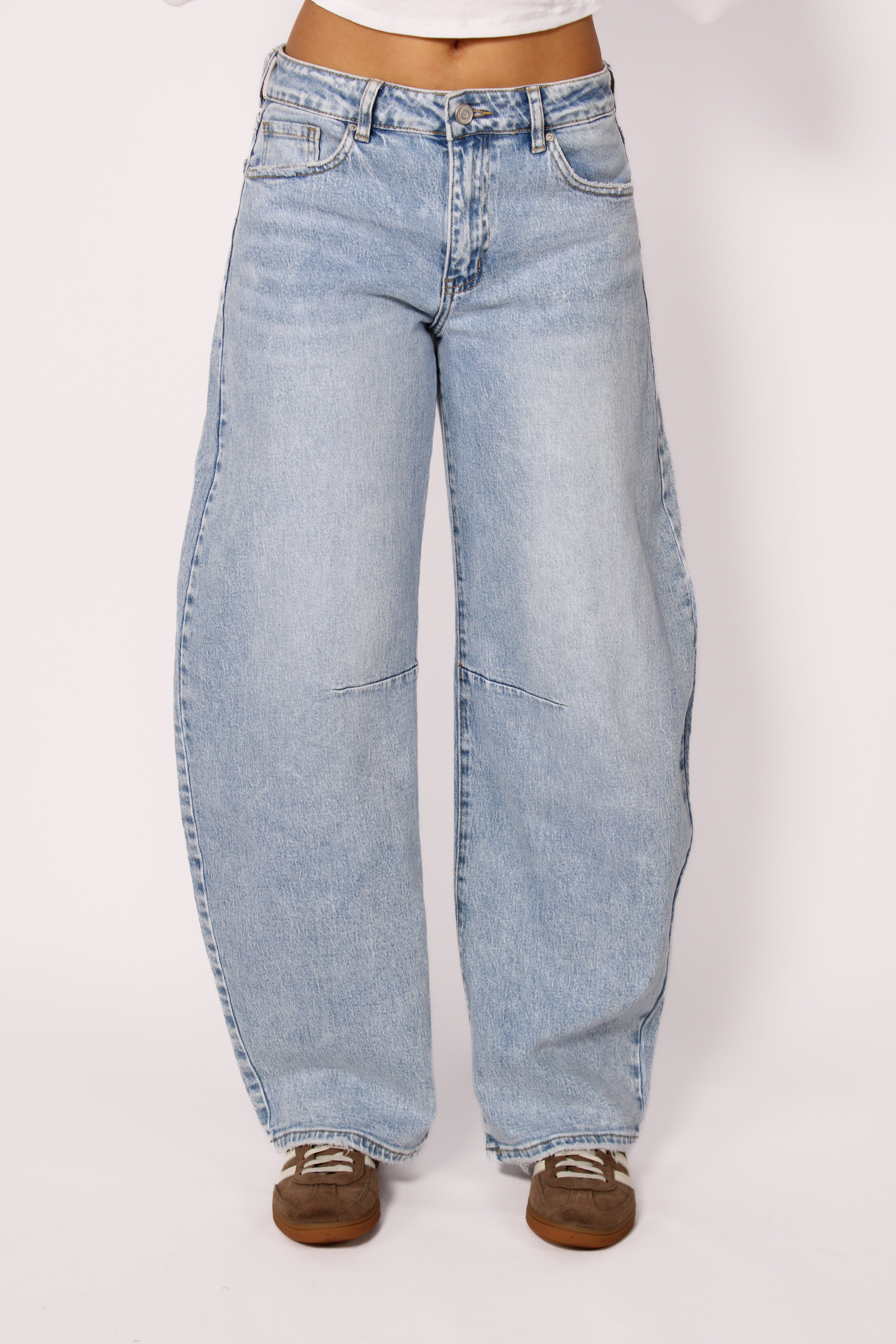BALLOON JEANS 3717-1 - DENIM