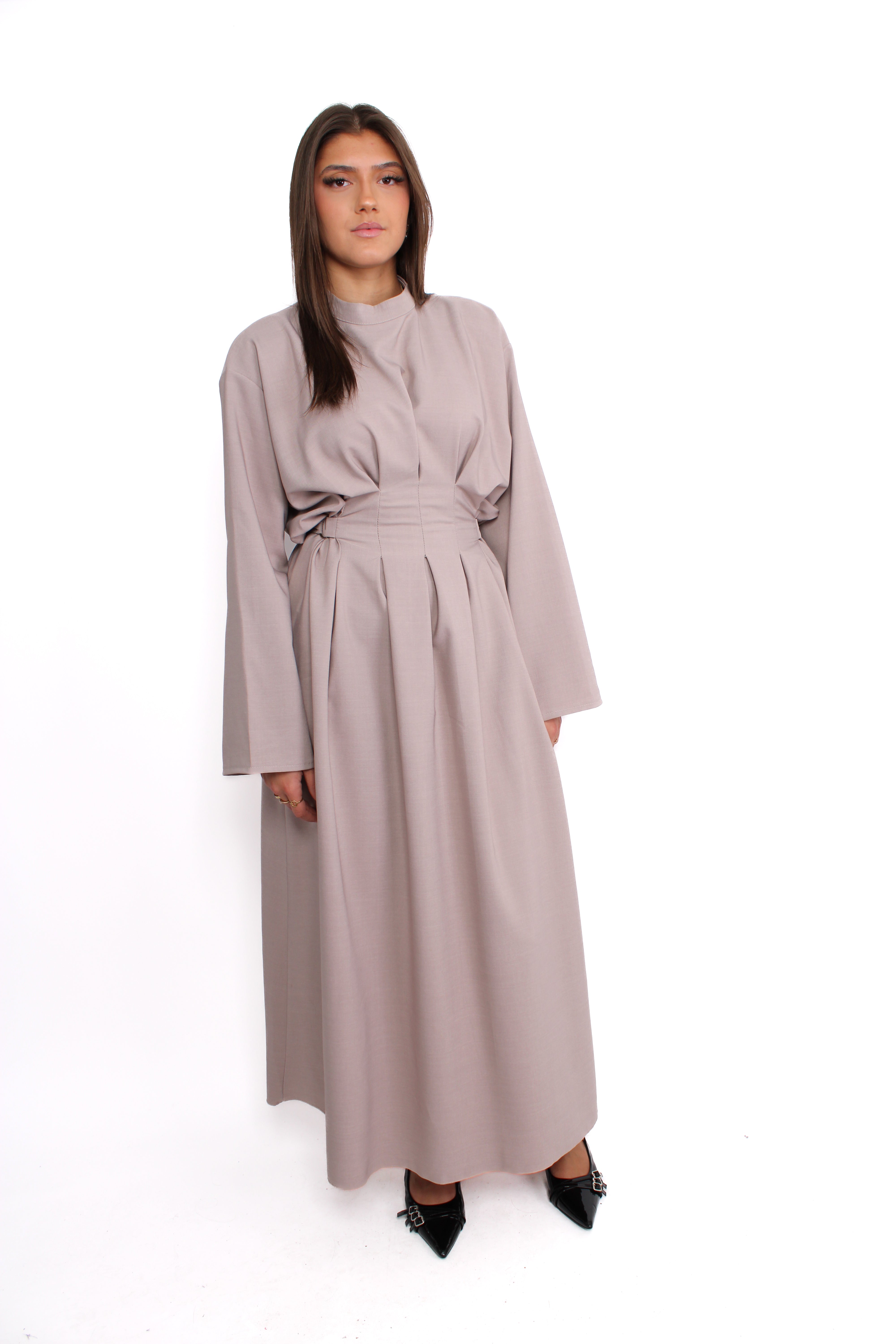 MELIS DRESS - TAUPE