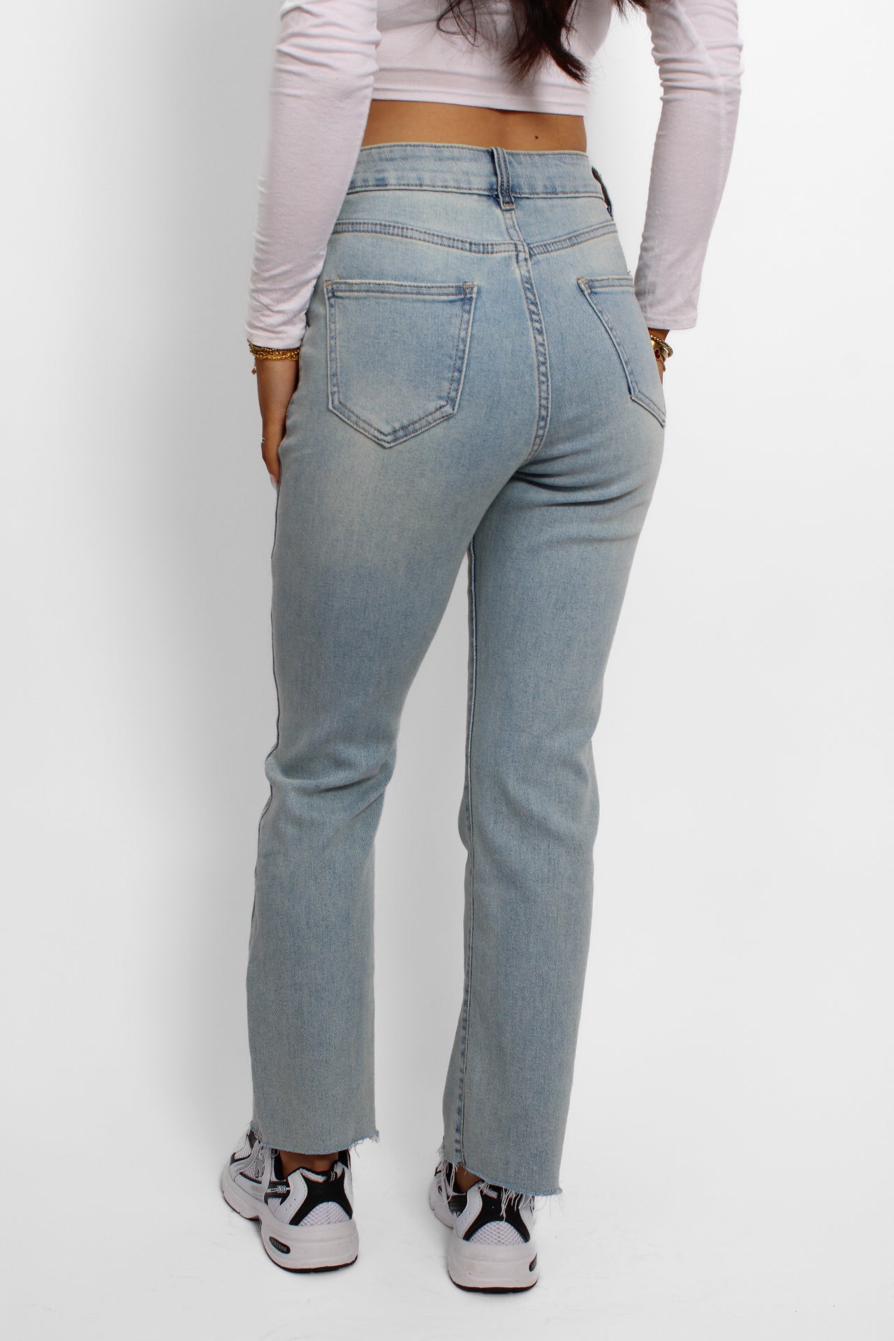 ''PETITE'' FLARE JEANS 6010 - DENIM