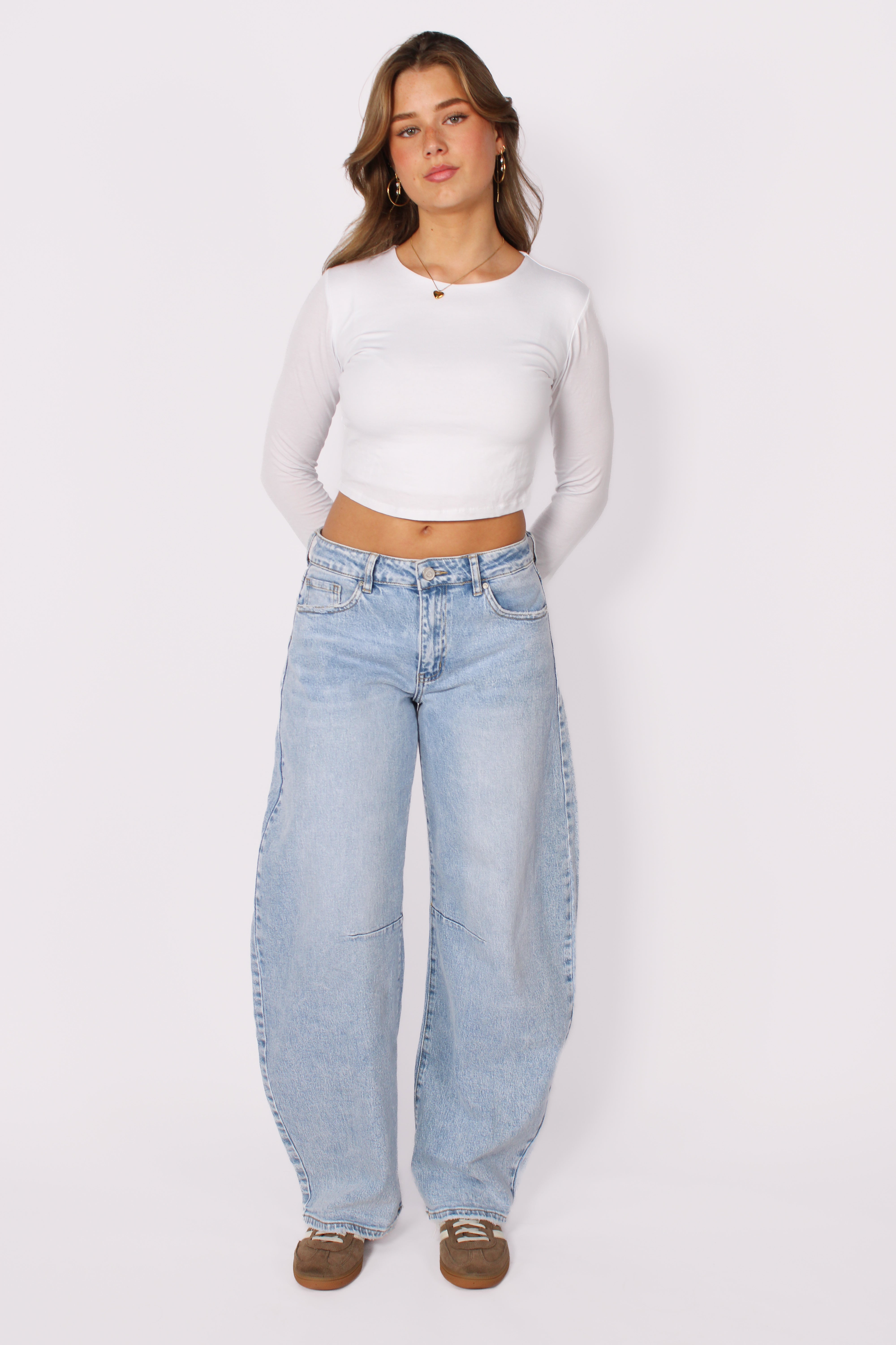 BALLOON JEANS 3717-1 - DENIM