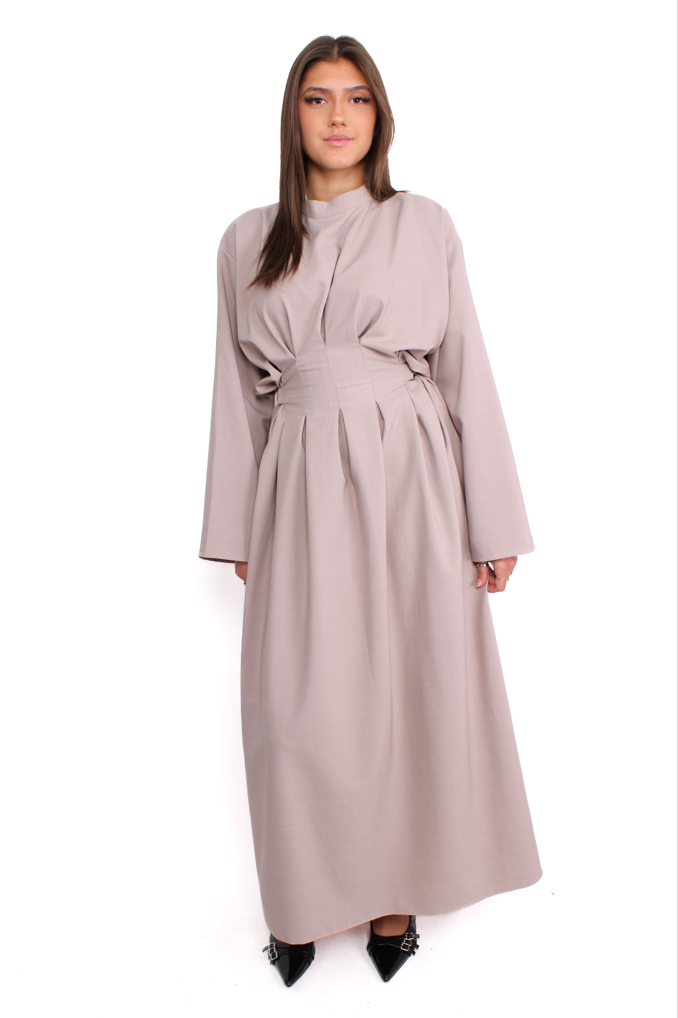 MELIS DRESS - TAUPE