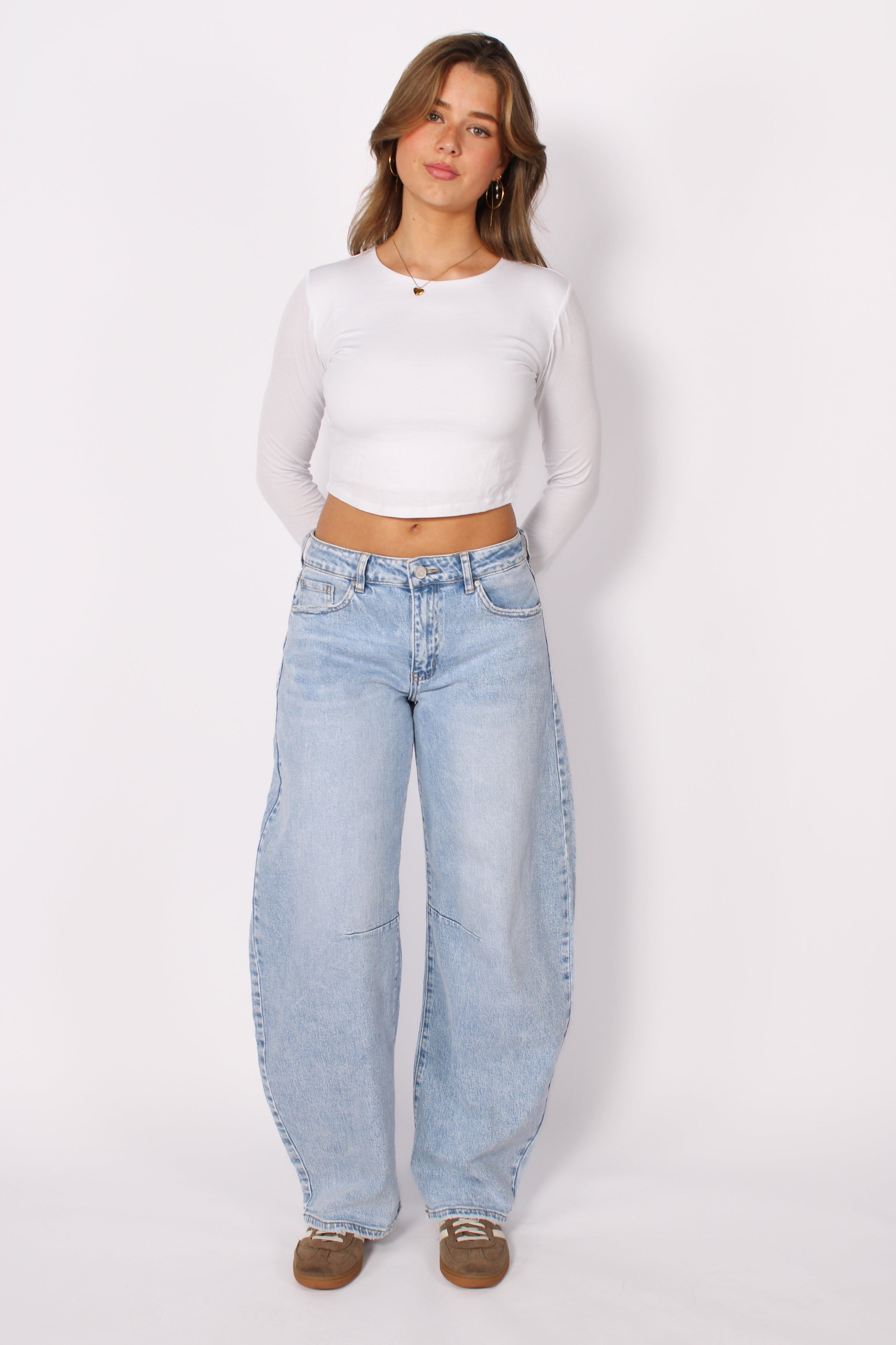 BALLOON JEANS 3717-1 - DENIM