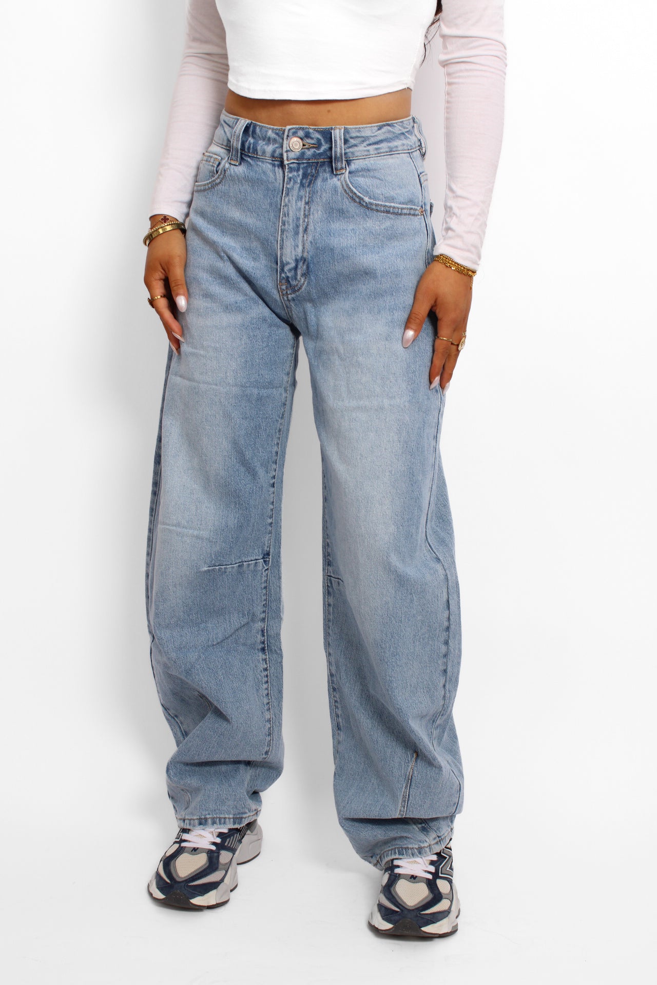 TAPERED LEG JEANS 387 - DENIM