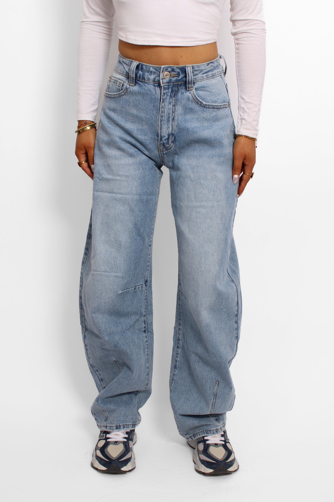 TAPERED LEG JEANS 387 - DENIM