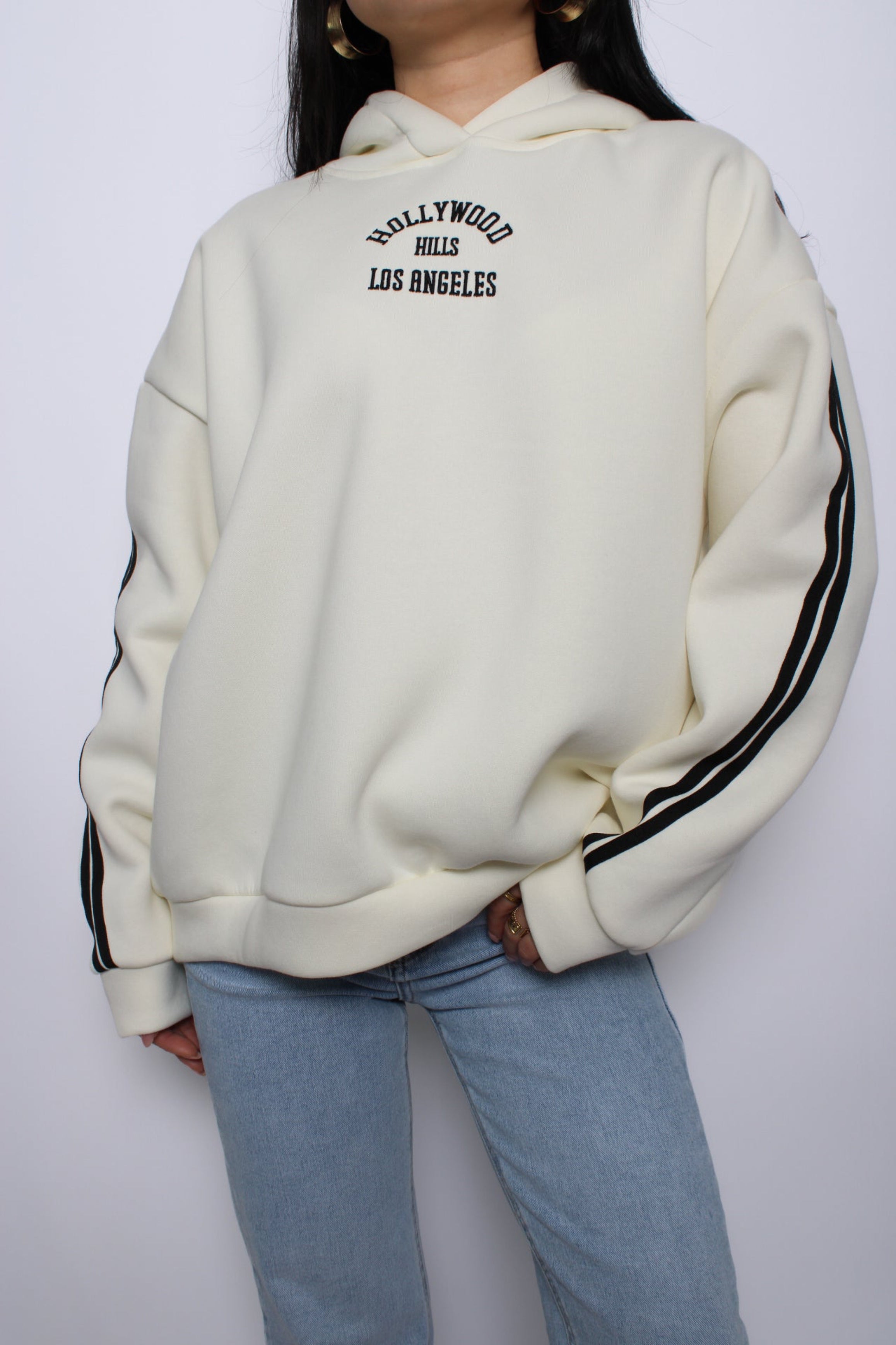 HOLLYWOOD HOODIE - OFF WHITE