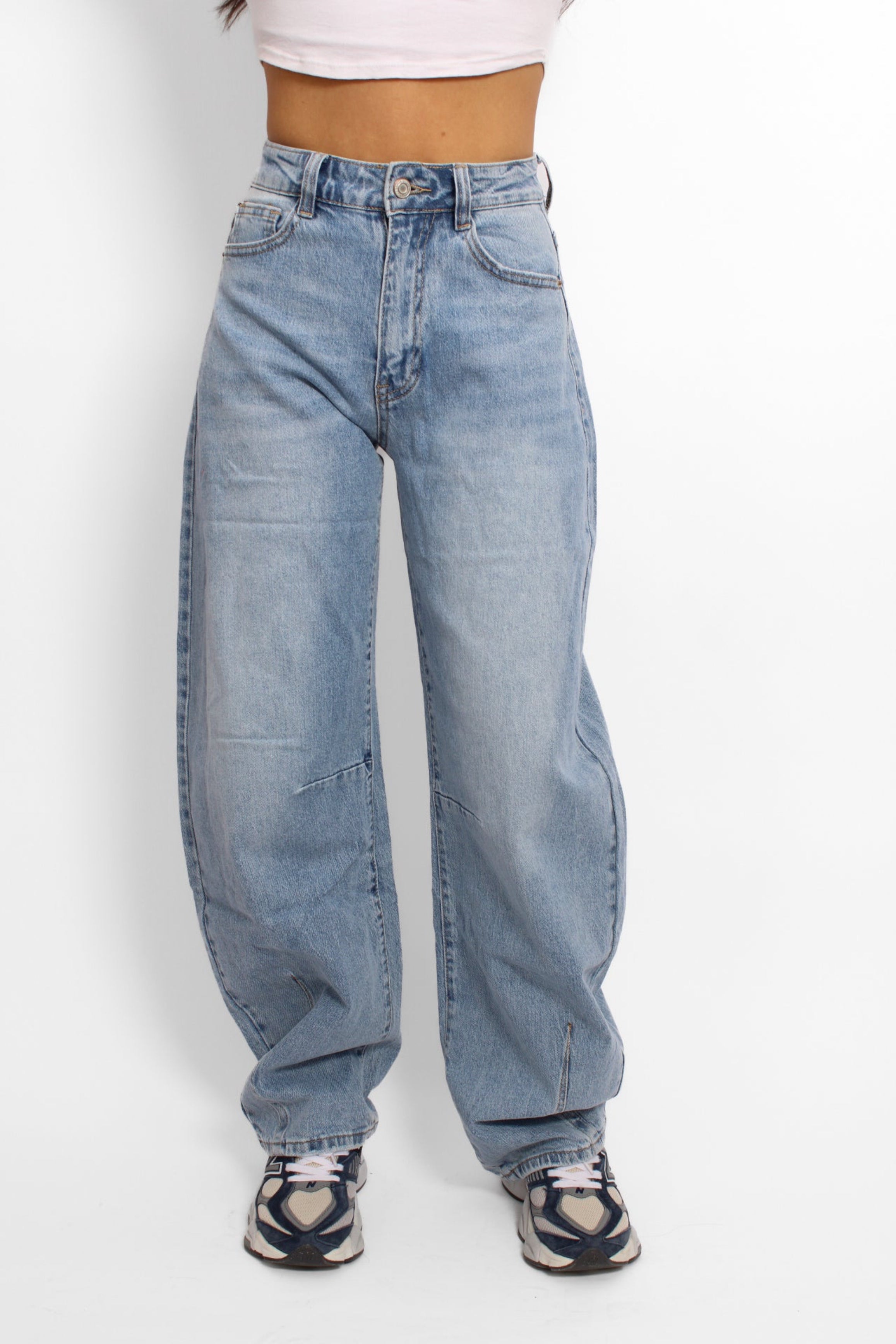 TAPERED LEG JEANS 387 - DENIM