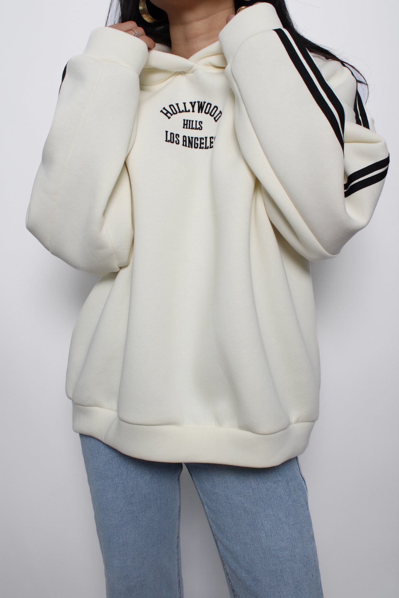 HOLLYWOOD HOODIE - OFF WHITE