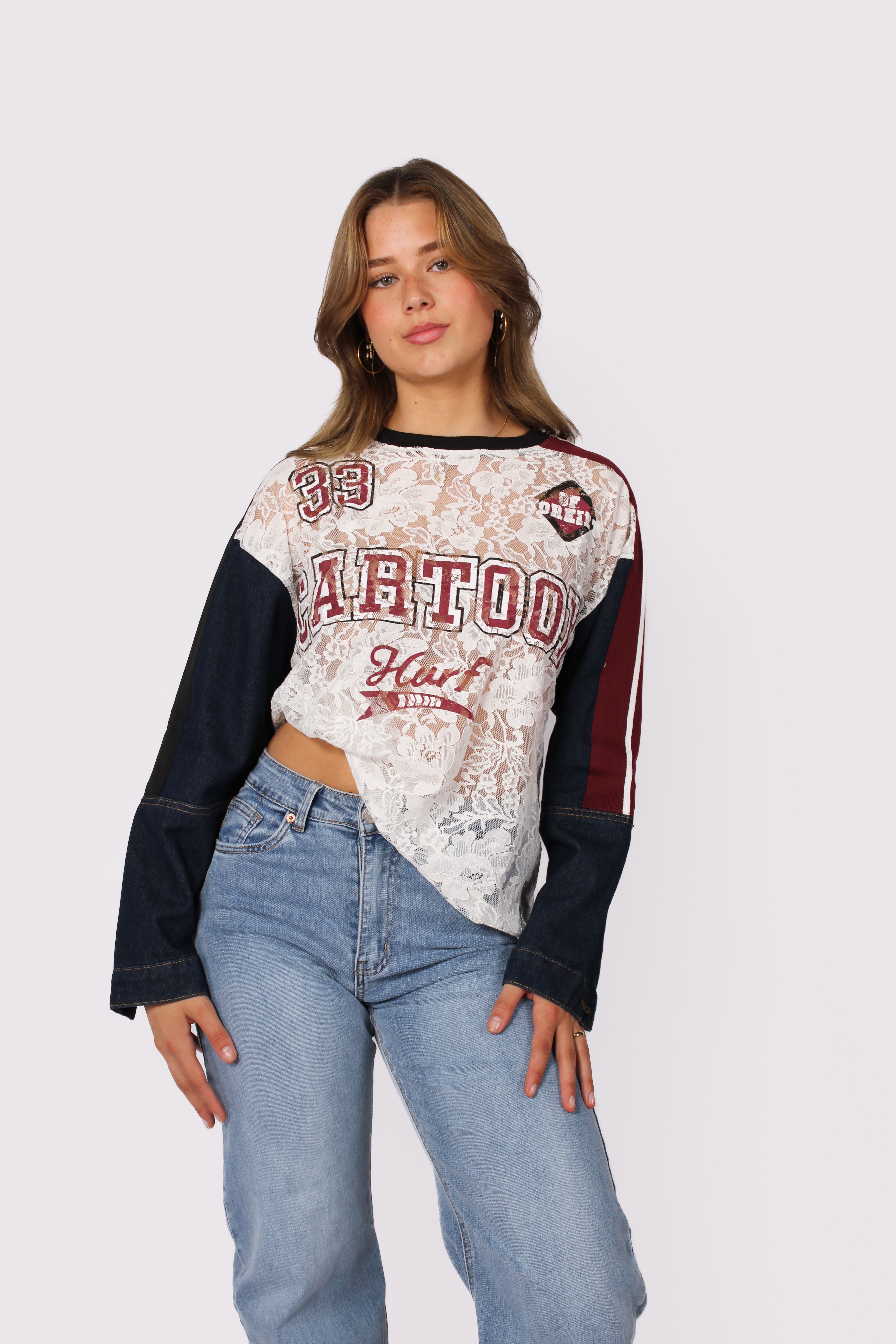 SPORTY CHIC TOP - WHITE