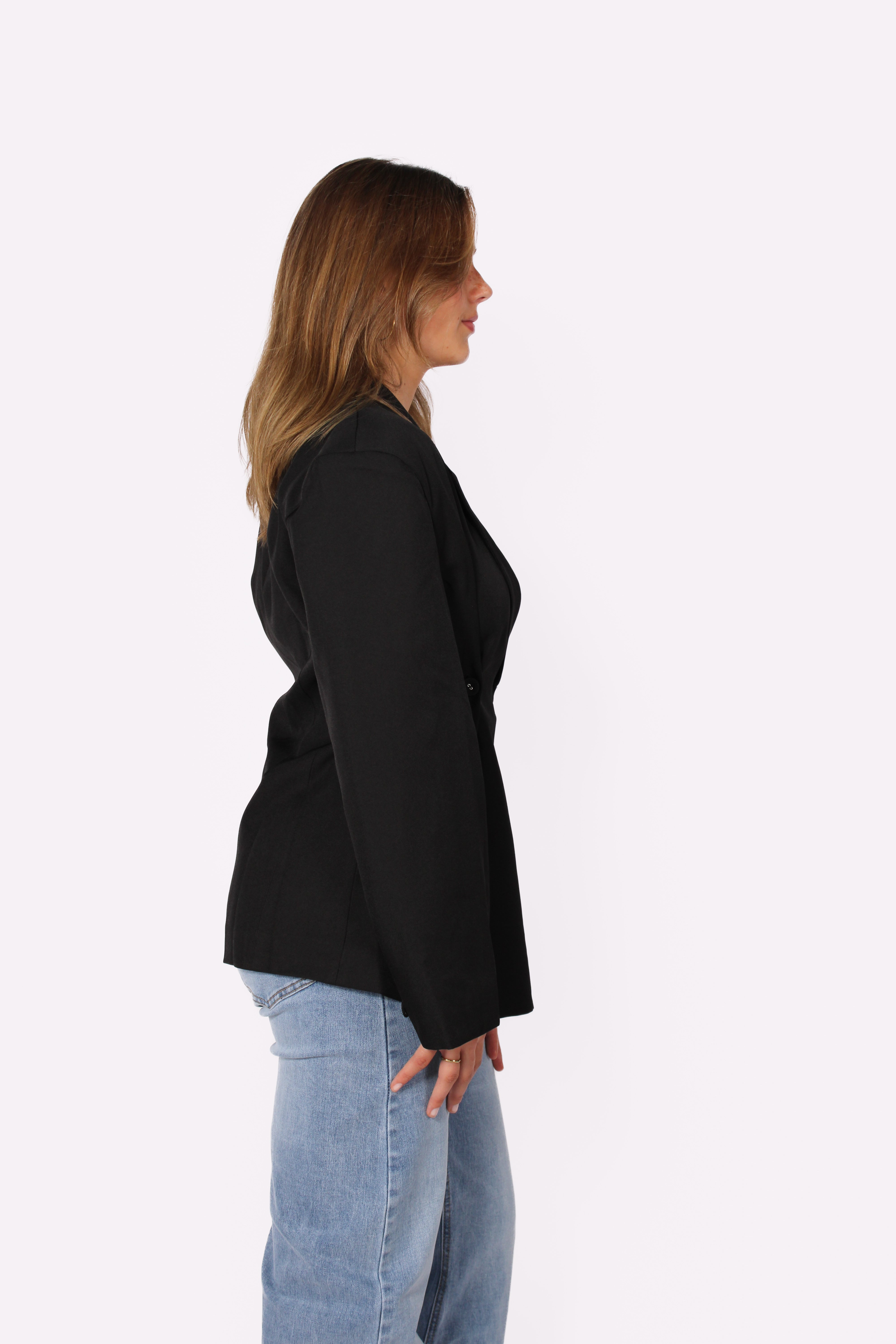 TAILORED BLAZER - BLACK