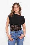PRETTY IN LACE TOP