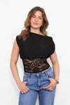 PRETTY IN LACE TOP
