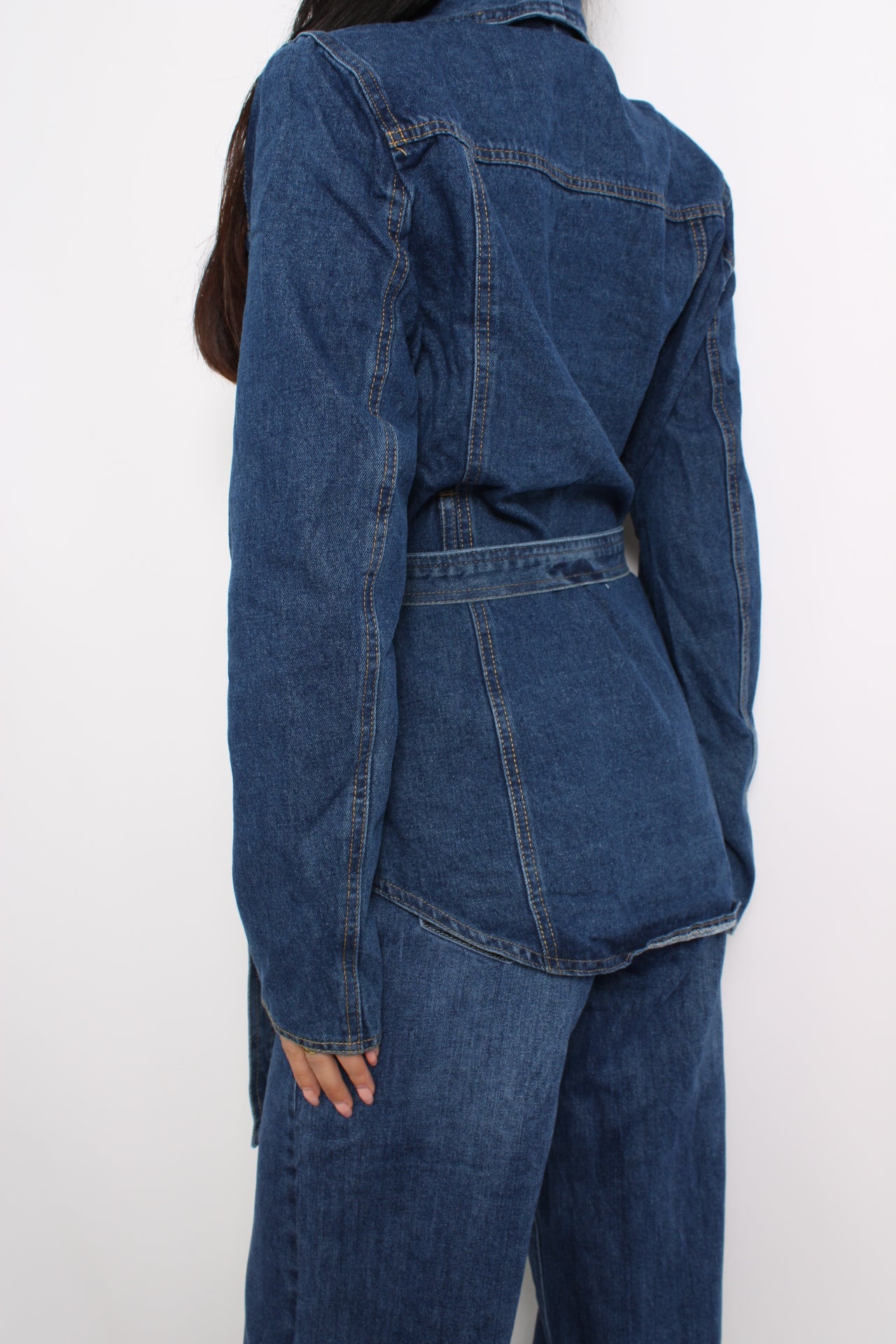 GIGI DENIM JACKET - DARK DENIM