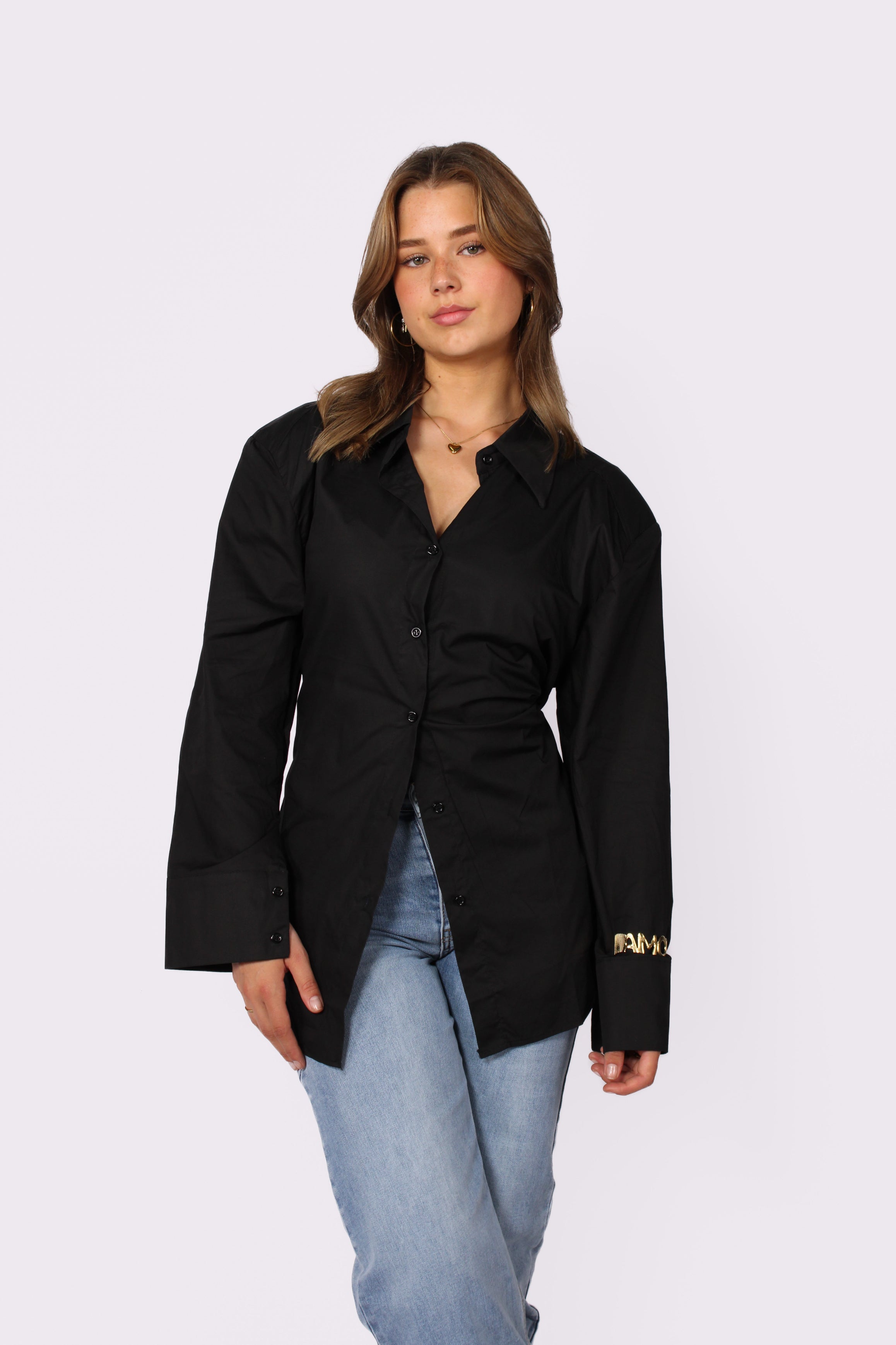 GEORGIA BLOUSE - BLACK