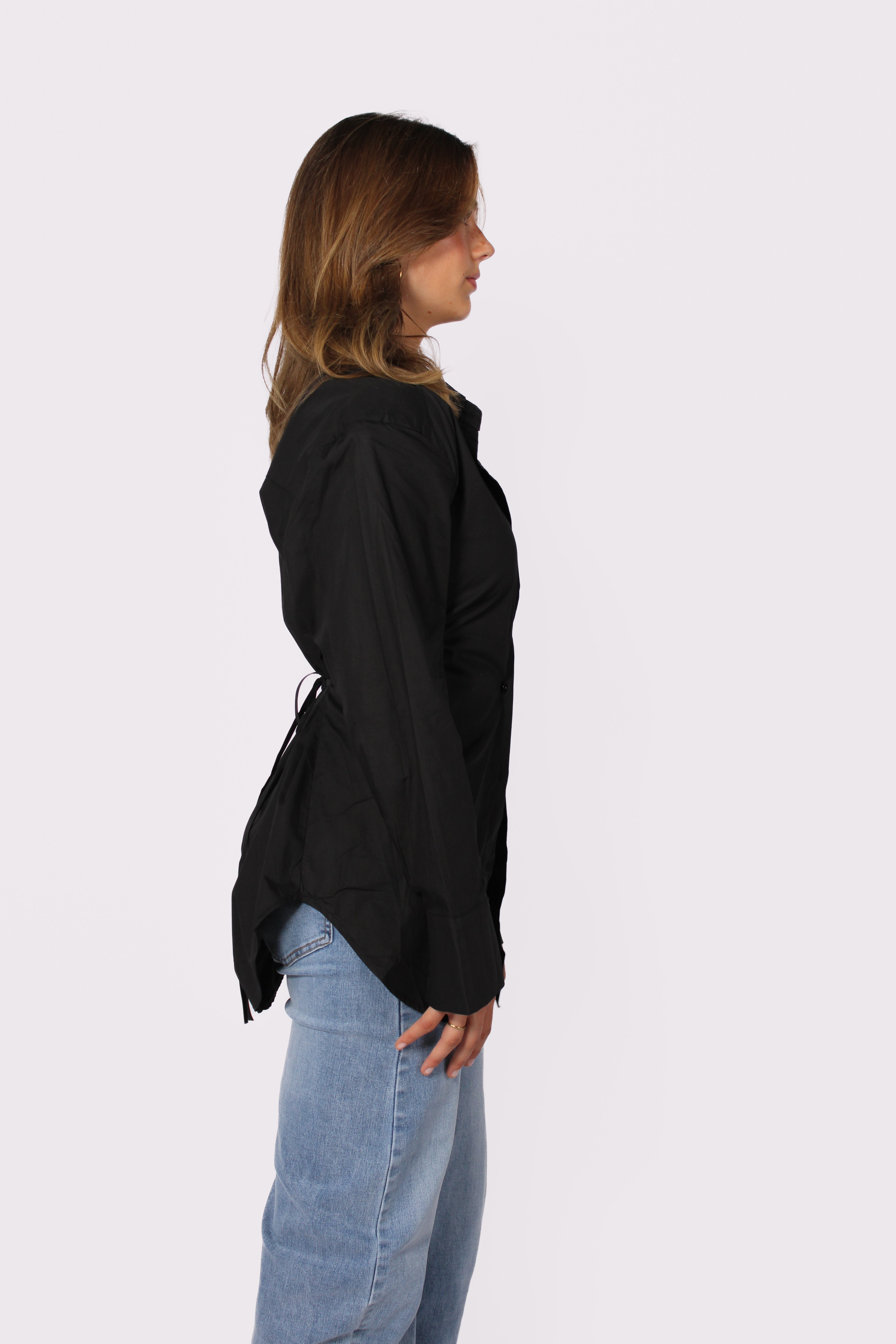 GEORGIA BLOUSE - BLACK