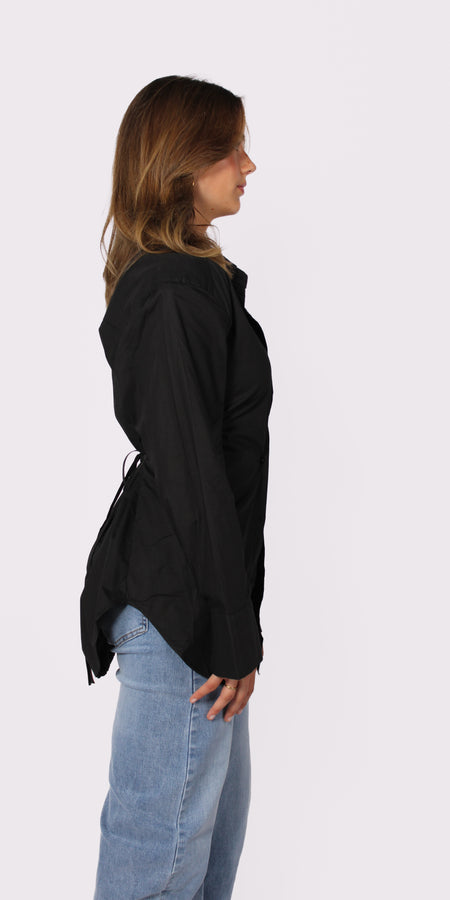 GEORGIA BLOUSE - BLACK