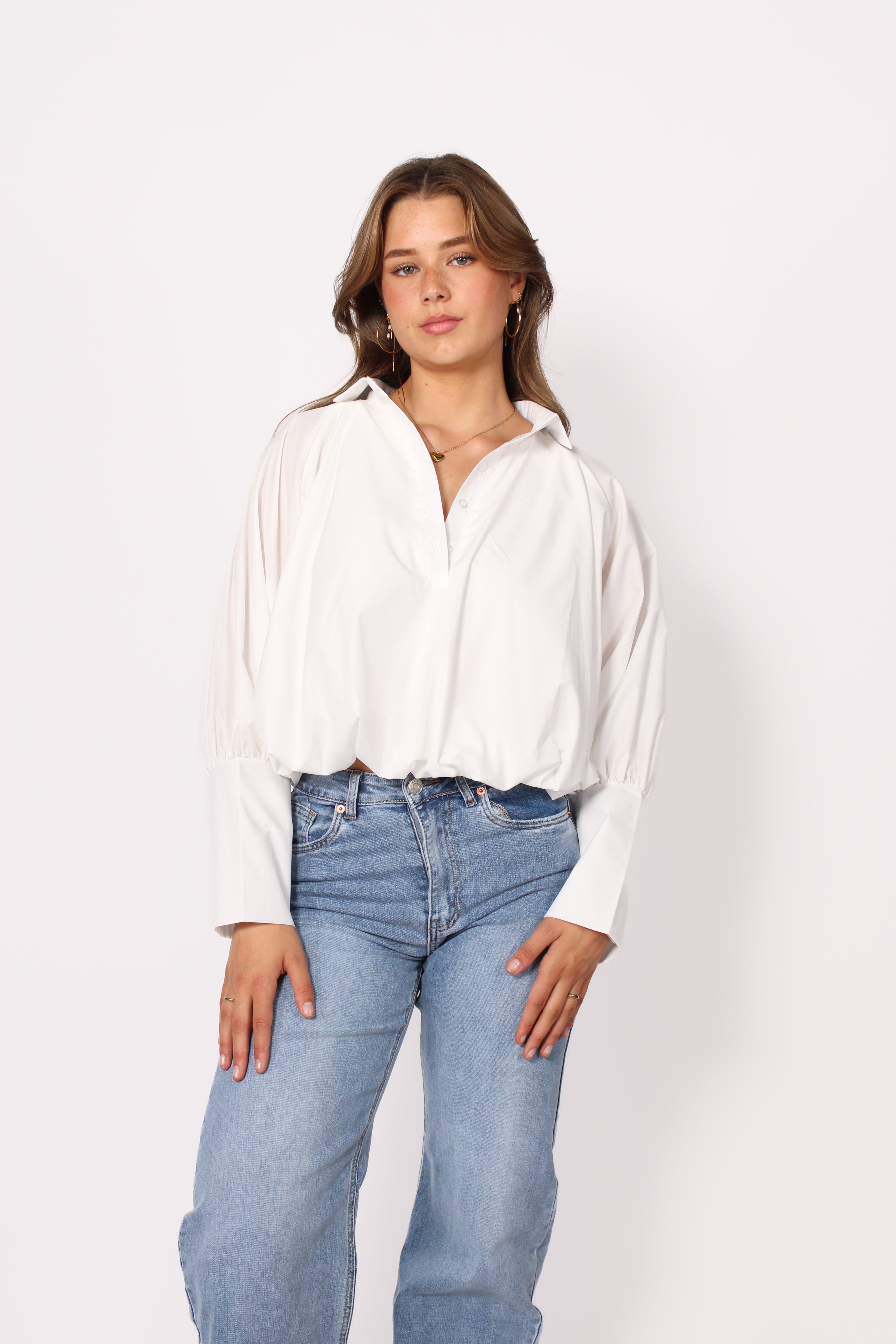 RUBY BLOUSE - WHITE