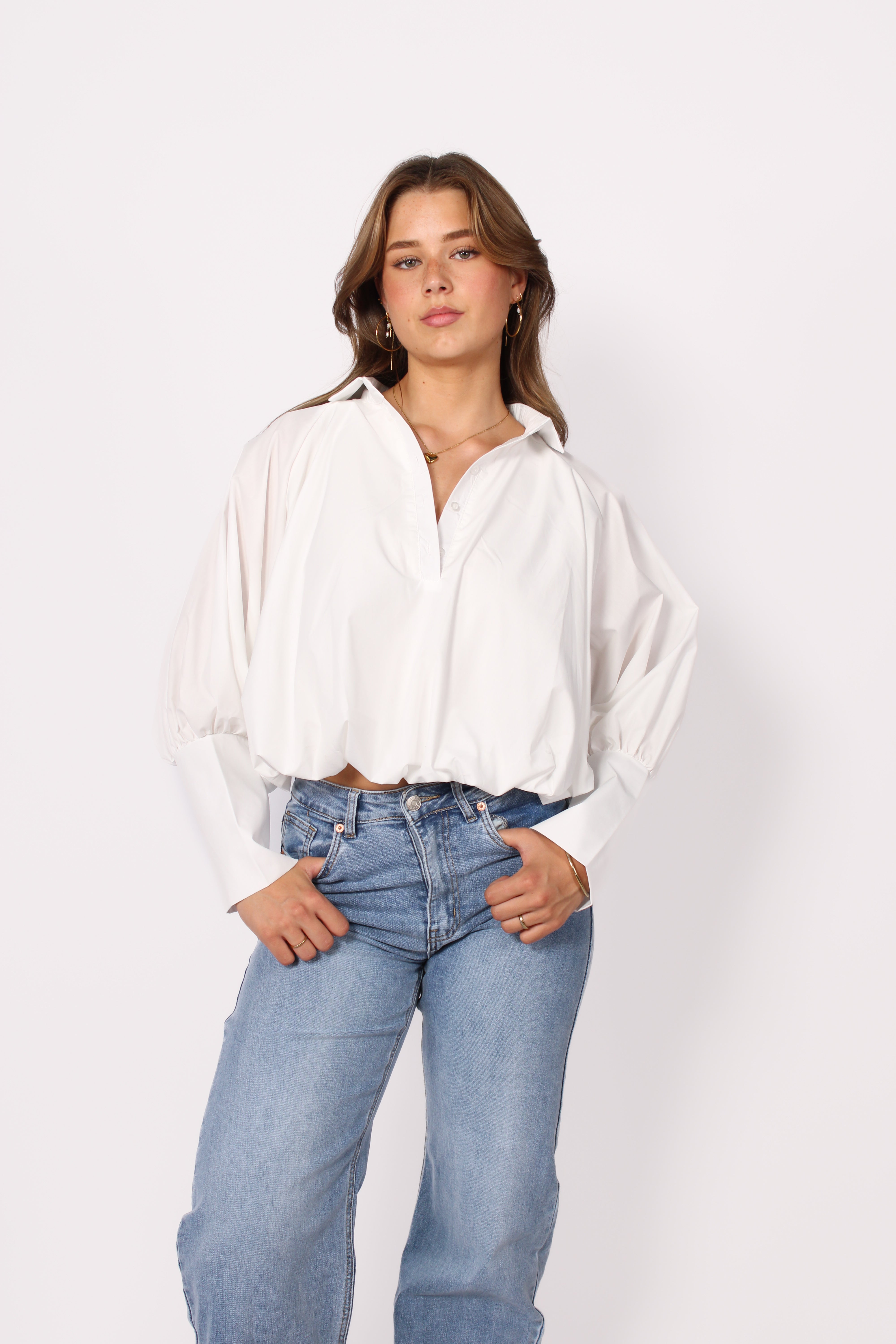 RUBY BLOUSE - WHITE