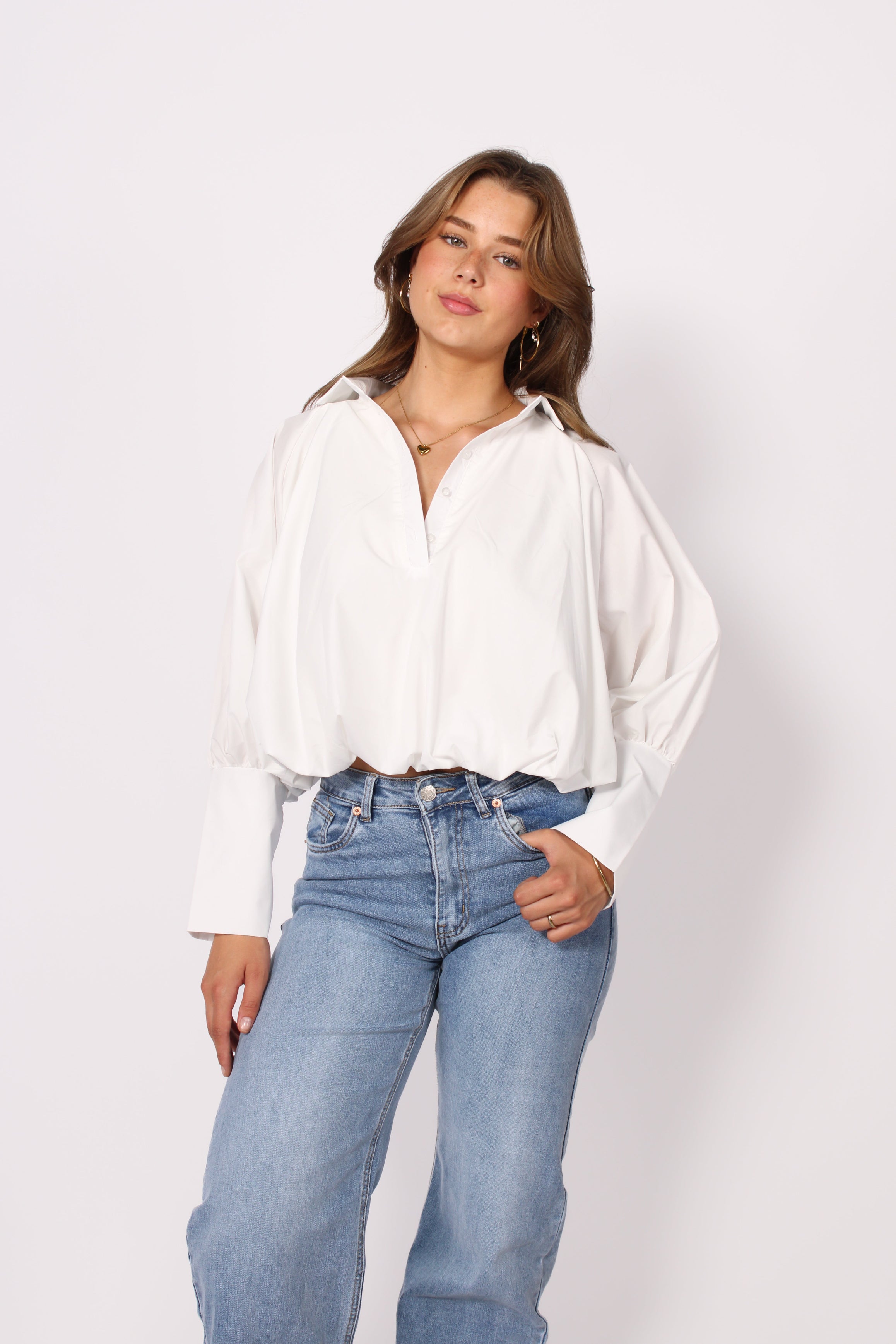 RUBY BLOUSE - WHITE