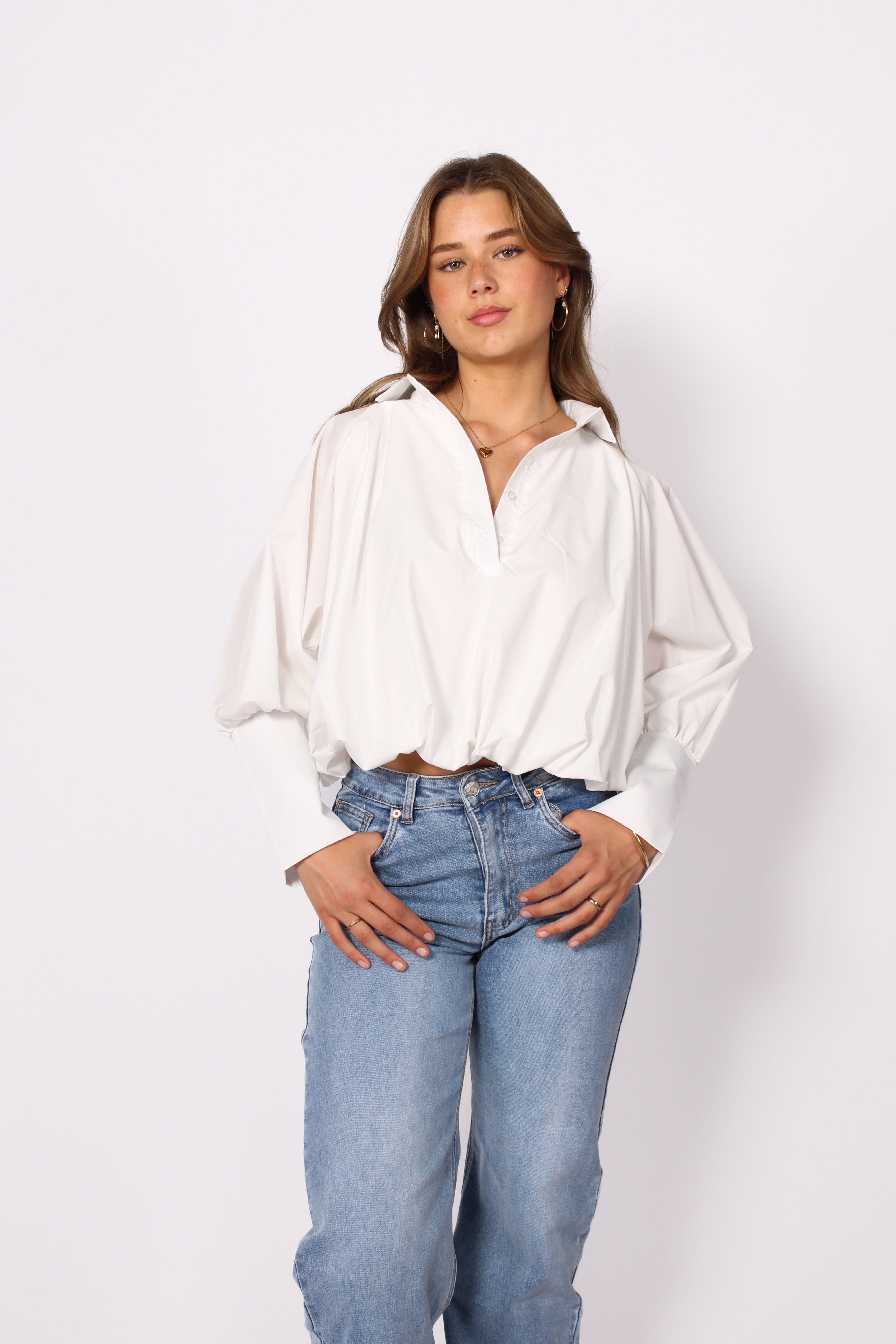 RUBY BLOUSE - WHITE