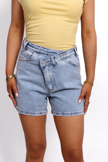 SECOND CHANCE SHORT 8027 DENIM