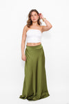 ''TALL'' SATIN MAXI SKIRT