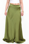 ''TALL'' SATIN MAXI SKIRT