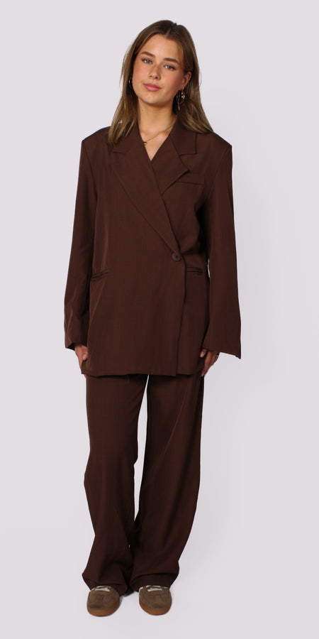 BOSS BABE SET - BROWN