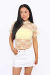 CAUGHT IN LACE TOP