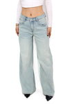 WIDE LEG JEANS 3067 - LIGHT VINTAGE WASH