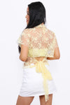 CAUGHT IN LACE TOP