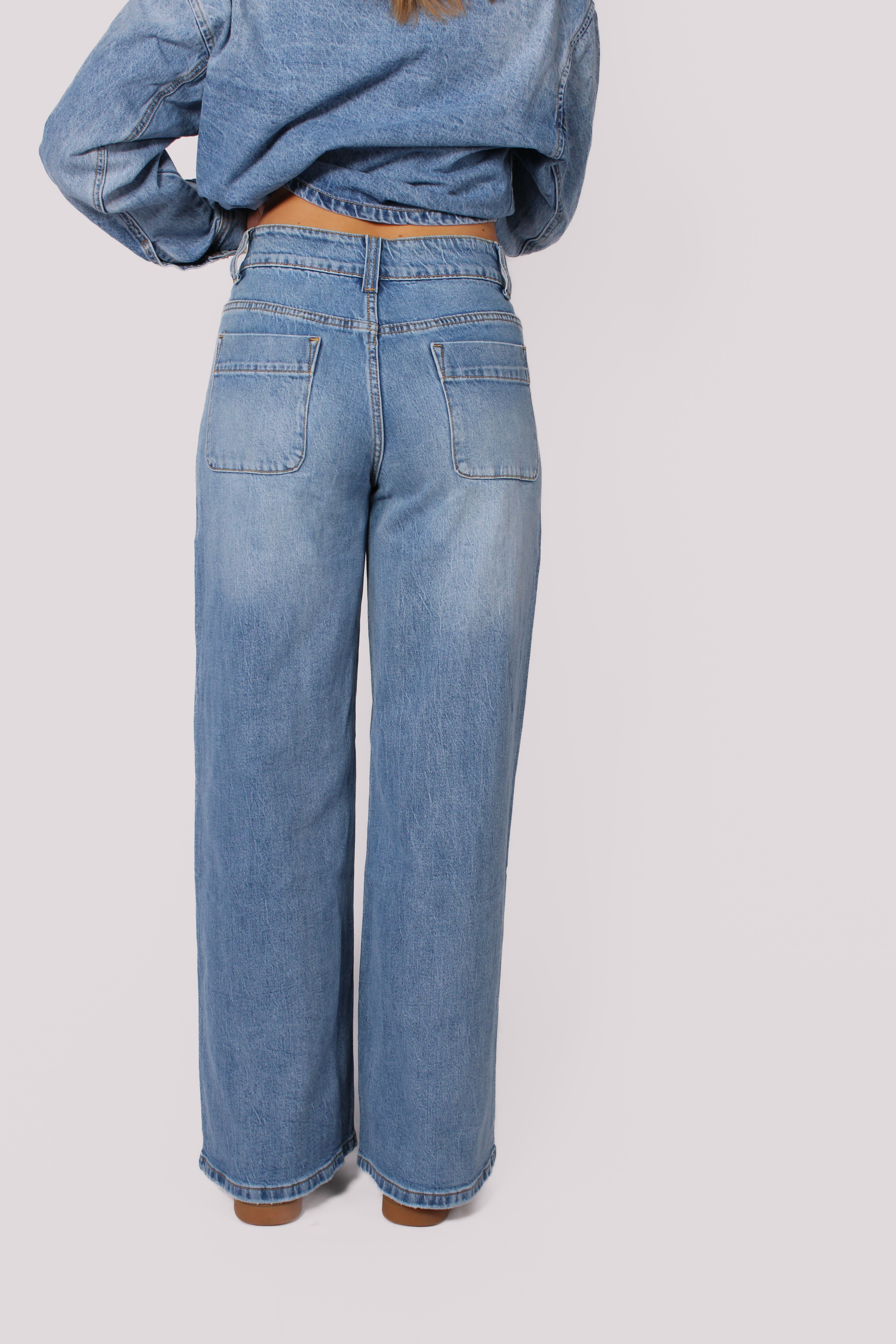 WIDE LEG JEANS 793 - DENIM
