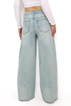 WIDE LEG JEANS 3067 - LIGHT VINTAGE WASH