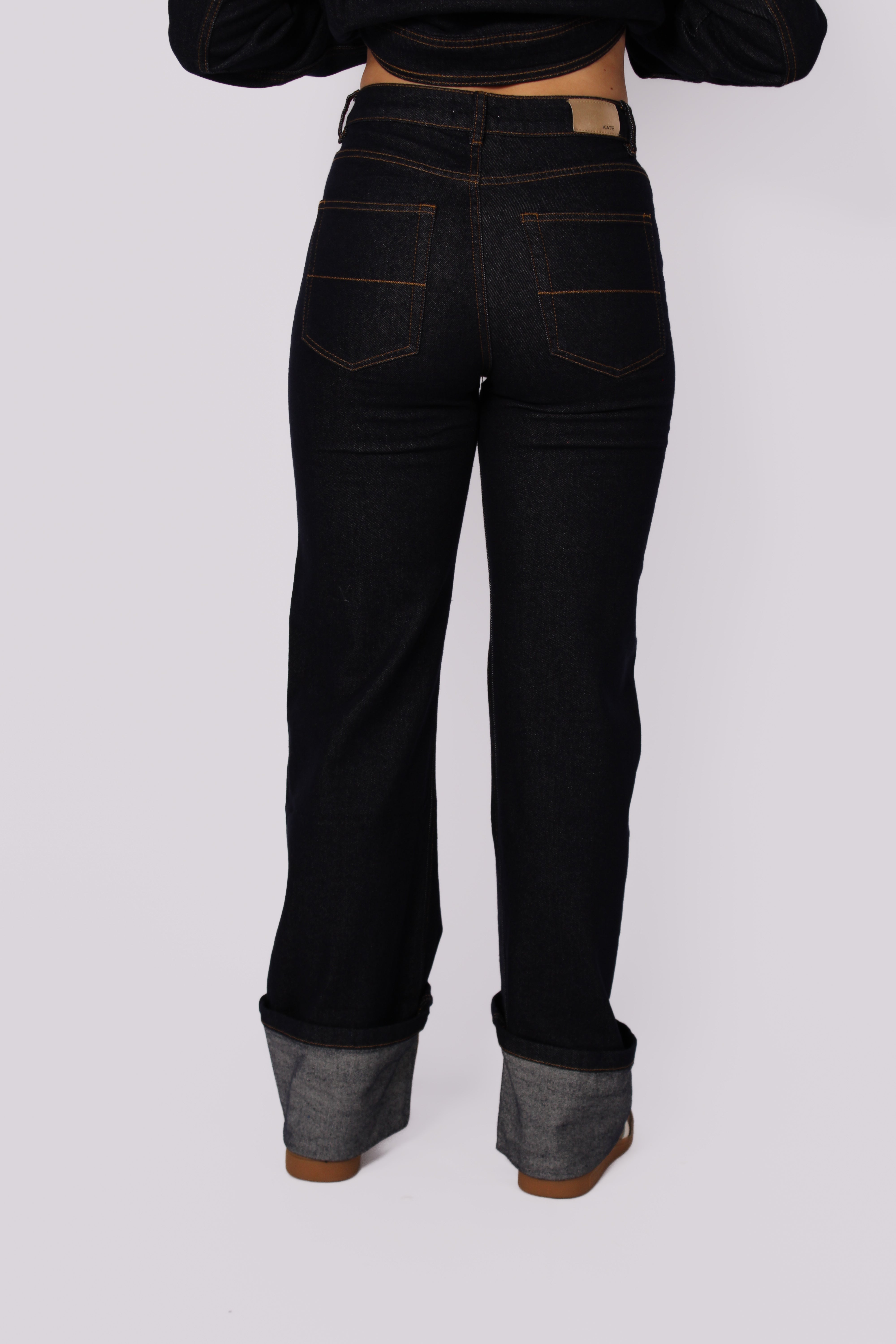 WIDE LEG JEANS 752 - DARK DENIM