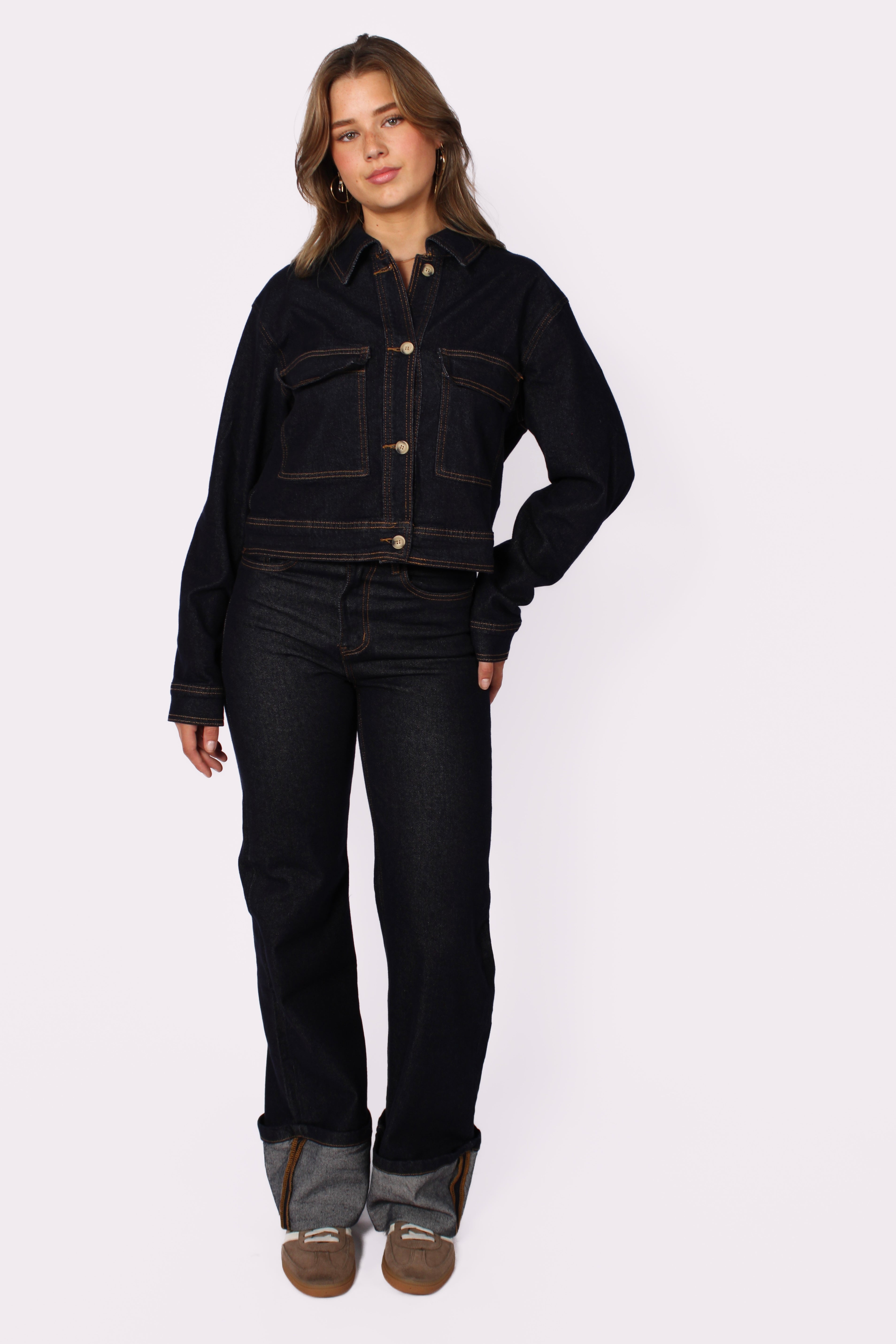 DENIM JACKET 750 - DARK DENIM