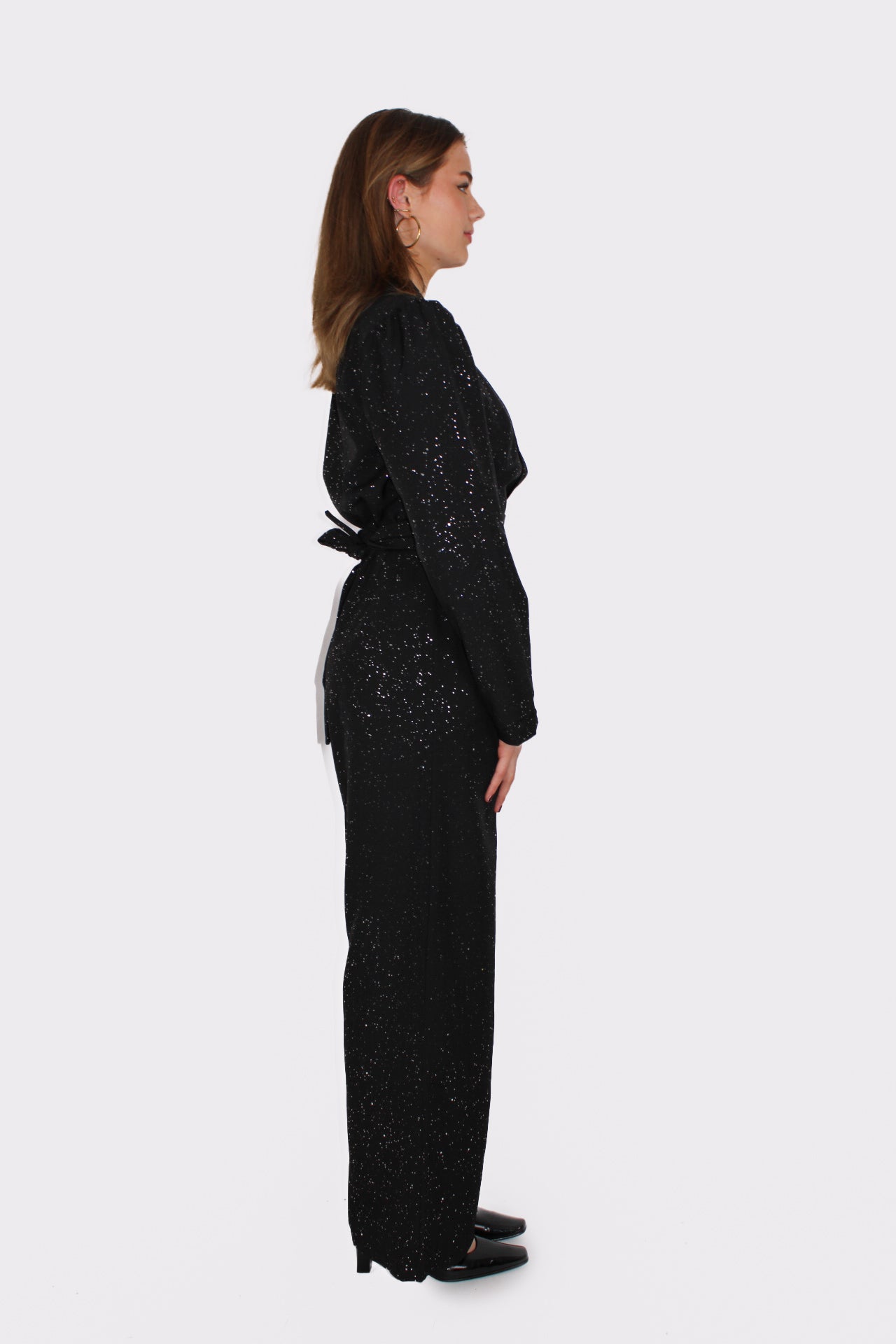 OWN THE NIGHT JUMPSUIT - BLACK