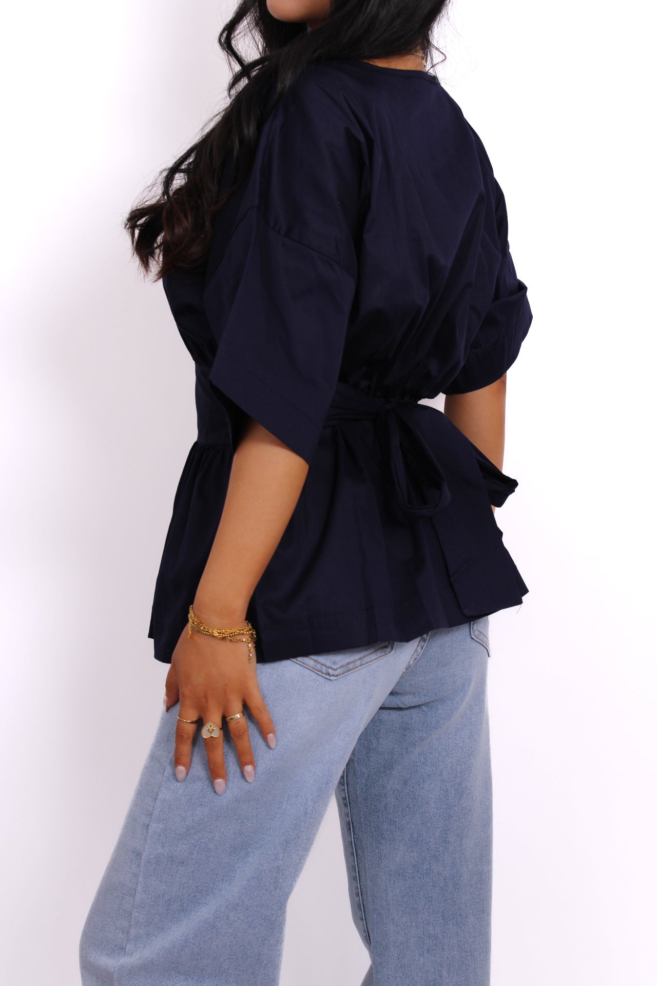 ISABELLA TOP - NAVY