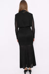 SHINE ALL NIGHT DRESS - BLACK