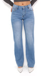 ''TALL'' WIDE LEG MID WAIST JEANS 1075 - DENIM