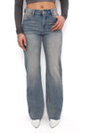 ''TALL'' WIDE LEG MID WAIST JEANS 1077 - VINTAGE WASH