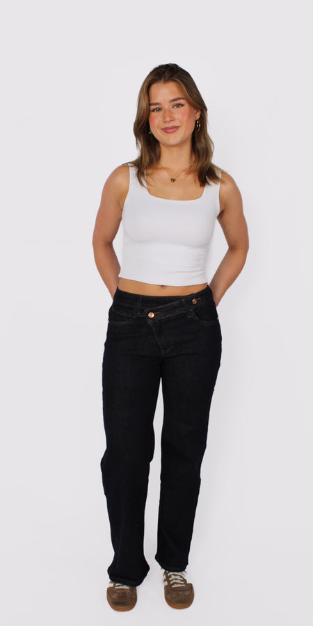 STRAIGHT LEG JEANS 7267 - DARK DENIM