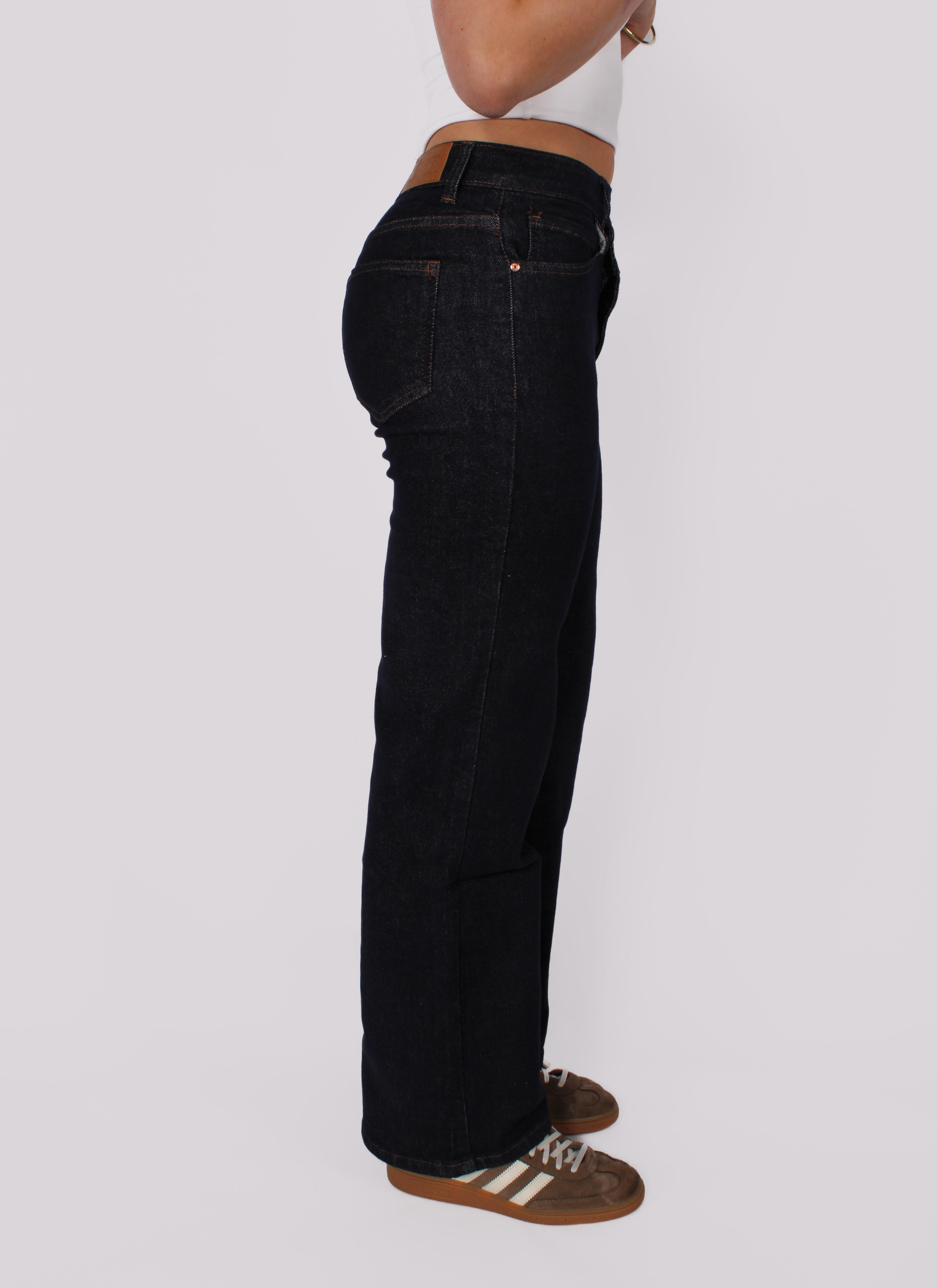 STRAIGHT LEG JEANS 7276 - DARK DENIM