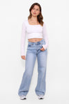 ''TALL'' WIDE LEG JEANS 9136