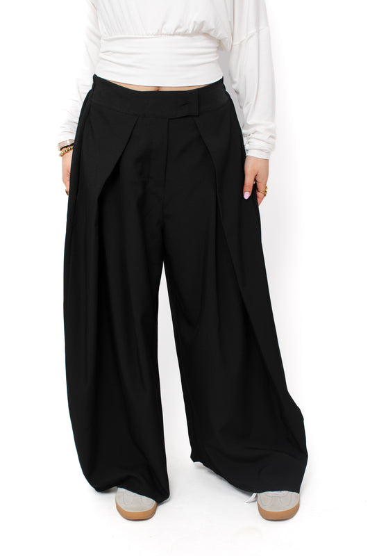 PRE ORDER 23 MAART! ''PETITE'' MADISON TROUSER - BLACK