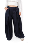 ‘'PETITE'' MADISON TROUSER - NAVY